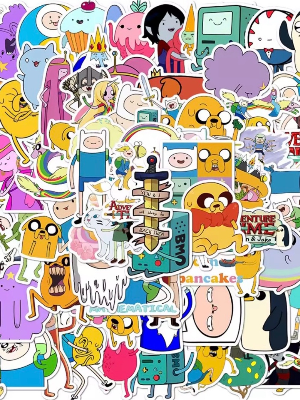 ADVENTURE TIME Stickers, pack of 50